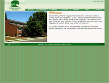 Tablet Screenshot of brookhavenapts.org